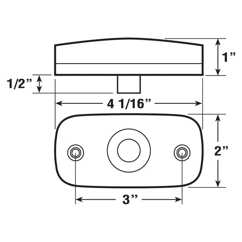 Common Red Marker Lamp