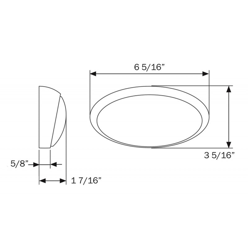 Oval Porch Lamp