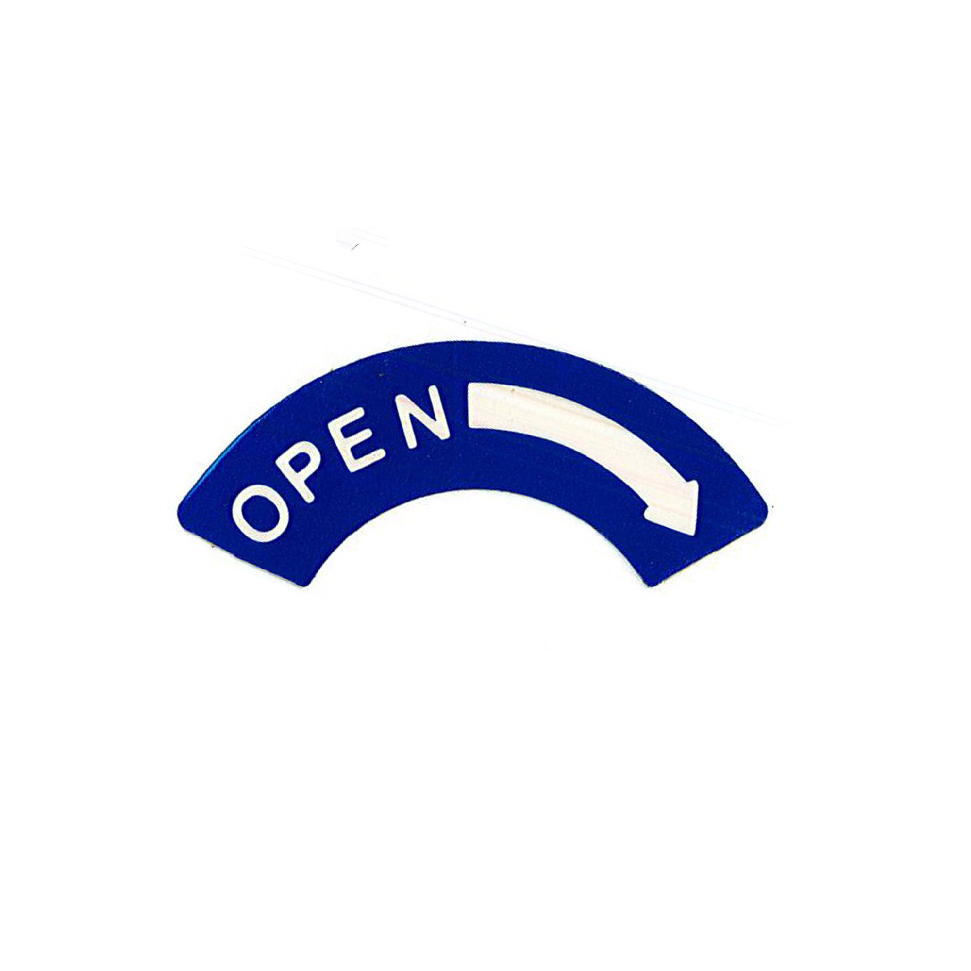 Open Decal — coleman pop up parts