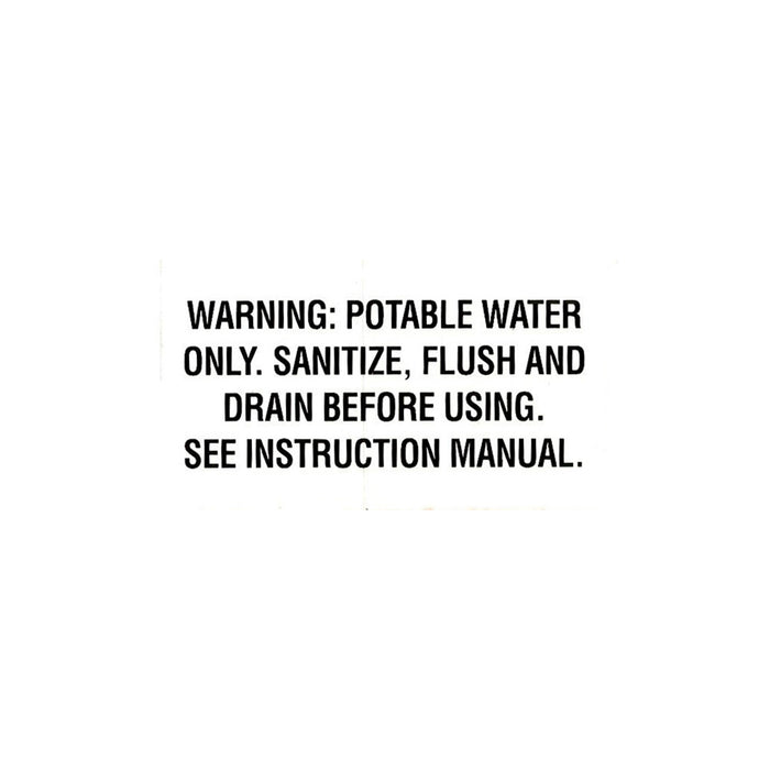 Water Safety Label